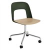 Silla Layout 162 asiento madera Hay