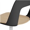 Silla Layout 162 asiento madera Hay