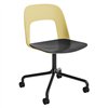 Silla Layout 162 asiento madera Hay
