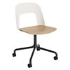 Silla Layout 162 asiento madera Hay