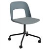 Silla Layout 163 asiento tapizado Hay