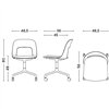 Silla Layout 164 tapizado Hay