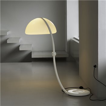 Lámpara pie Serpente Martinelli Luce