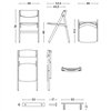 Silla plegable Backflip Hay
