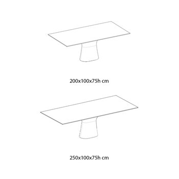 Mesa Podium Rectangular Bontempi