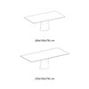 Mesa Podium Rectangular Bontempi