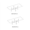 Mesa Universe Rectangular Madera/Mármol Bontempi