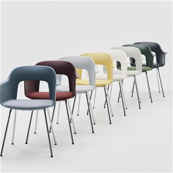 Sillón Layout 213 asiento tapizado Hay