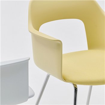 Sillón Layout 213 asiento tapizado Hay