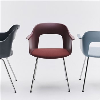 Sillón Layout 213 asiento tapizado Hay