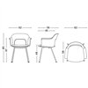 Sillón Layout 214 tapizado Hay