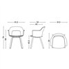 Sillón Layout 221 madera Hay