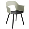 Sillón Layout 222 asiento madera Hay