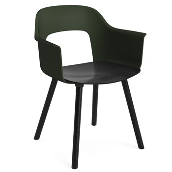 Sillón Layout 222 asiento madera Hay