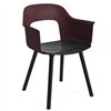 Sillón Layout 222 asiento madera Hay