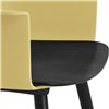 Sillón Layout 222 asiento madera Hay