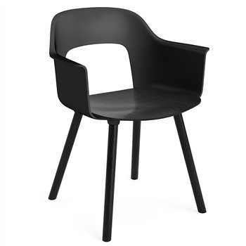 Sillón Layout 222 asiento madera Hay