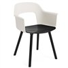 Sillón Layout 222 asiento madera Hay