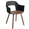 Sillón Layout 222 asiento madera Hay
