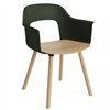 Sillón Layout 222 asiento madera Hay