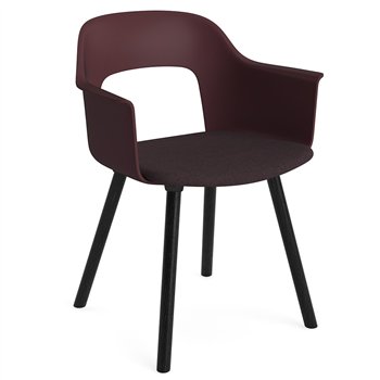 Sillón Layout 223 asiento tapizado Hay