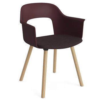 Sillón Layout 223 asiento tapizado Hay