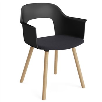 Sillón Layout 223 asiento tapizado Hay