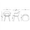 Sillón Layout 224 tapizado Hay