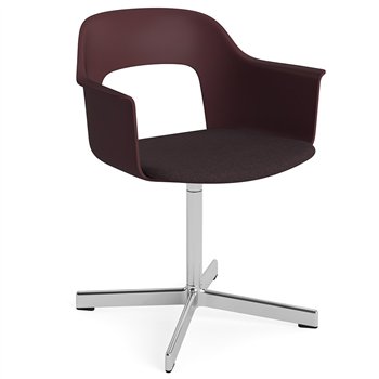 Sillón Layout 233 asiento tapizado Hay
