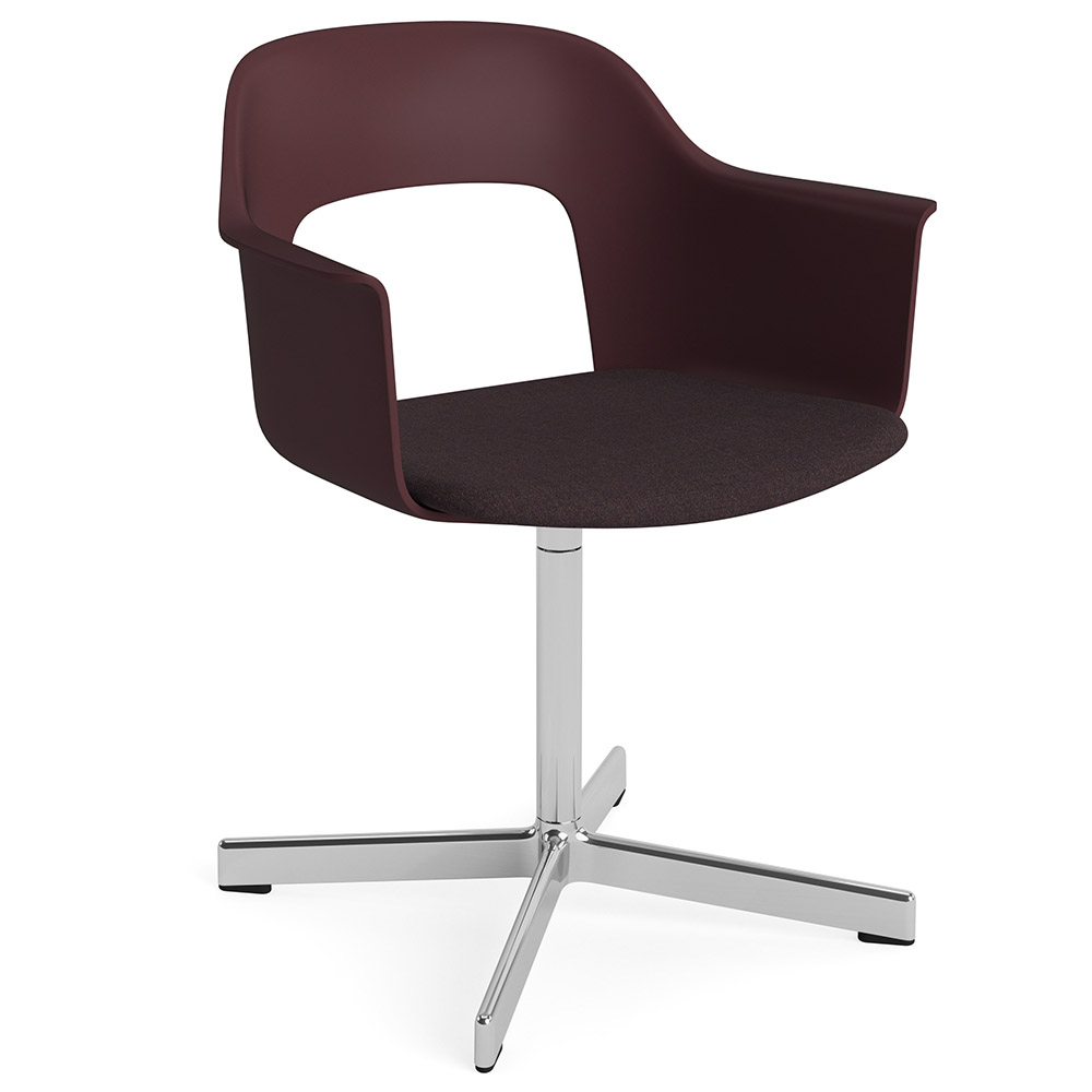 Sillón Layout 233 asiento tapizado Hay