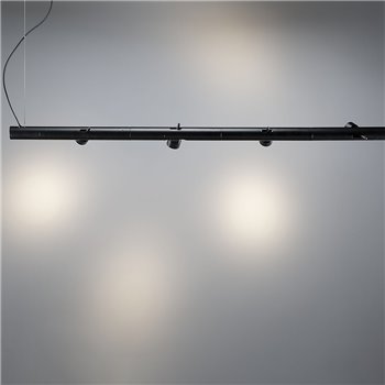 Lámpara suspensión Calabrone 4 focos Martinelli Luce