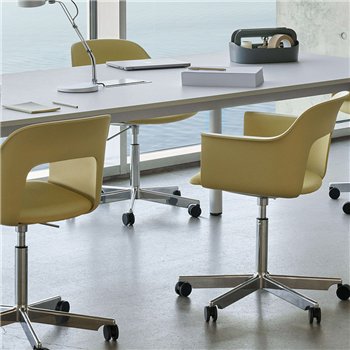 Sillón Layout 243 asiento tapizado Hay