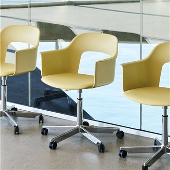 Sillón Layout 243 asiento tapizado Hay