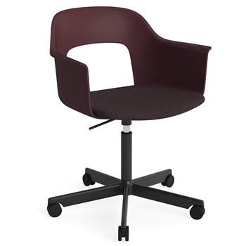Sillón Layout 243 asiento tapizado Hay