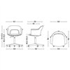 Sillón Layout 244 tapizado Hay