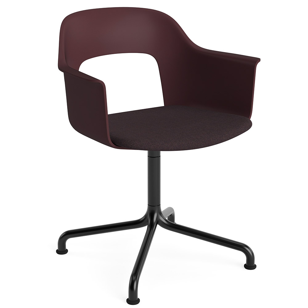 Sillón Layout 253 asiento tapizado Hay