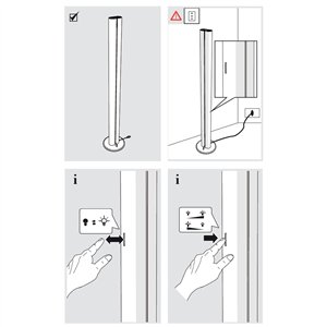 Lámpara pie Megaron LED Artemide