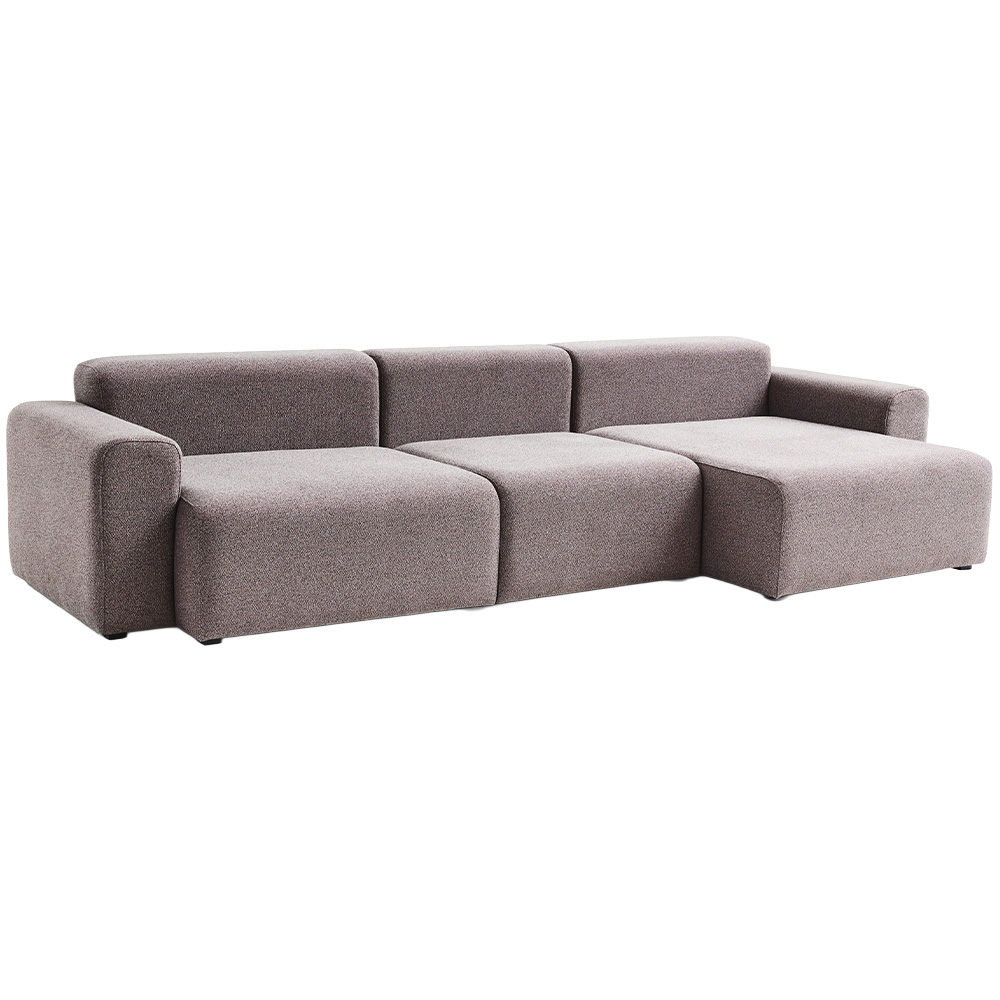 Sofá Mags Low 3 plazas Longue Hay