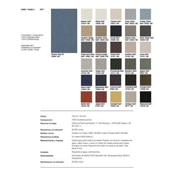 Silla Nuez patín Outdoor Andreu World