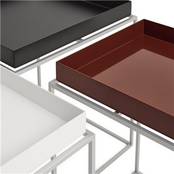 Mesa auxiliar Tray silicona Hay