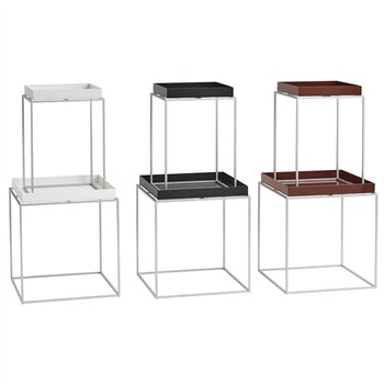 Mesa auxiliar Tray silicona Hay