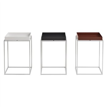 Mesa auxiliar Tray silicona Hay