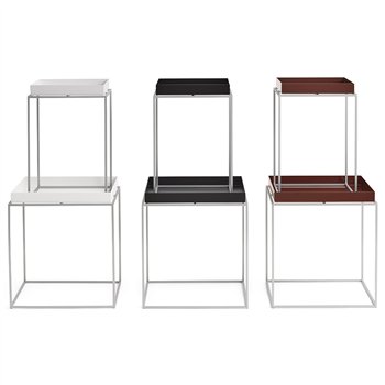 Mesa auxiliar Tray silicona Hay