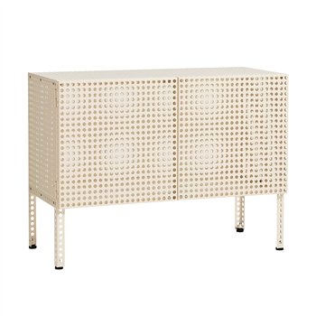 Aparador Perforated Cabinet Small Floor Hay