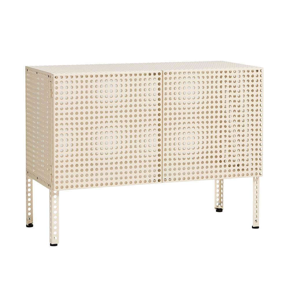 Aparador Perforated Cabinet Small Floor Hay