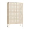 Aparador Perforated Cabinet Large Floor Hay