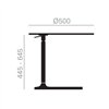 Mesa auxiliar Up Occasional Andreu World