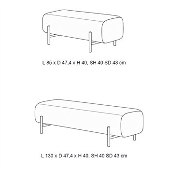 Pouf Beam Softline
