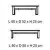 Mesa Auxiliar Club Softline