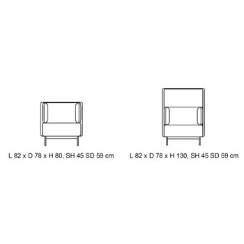 Sillón Joe Softline